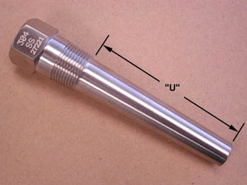 T-Style Threaded Thermowell Part Configurator | T Threaded